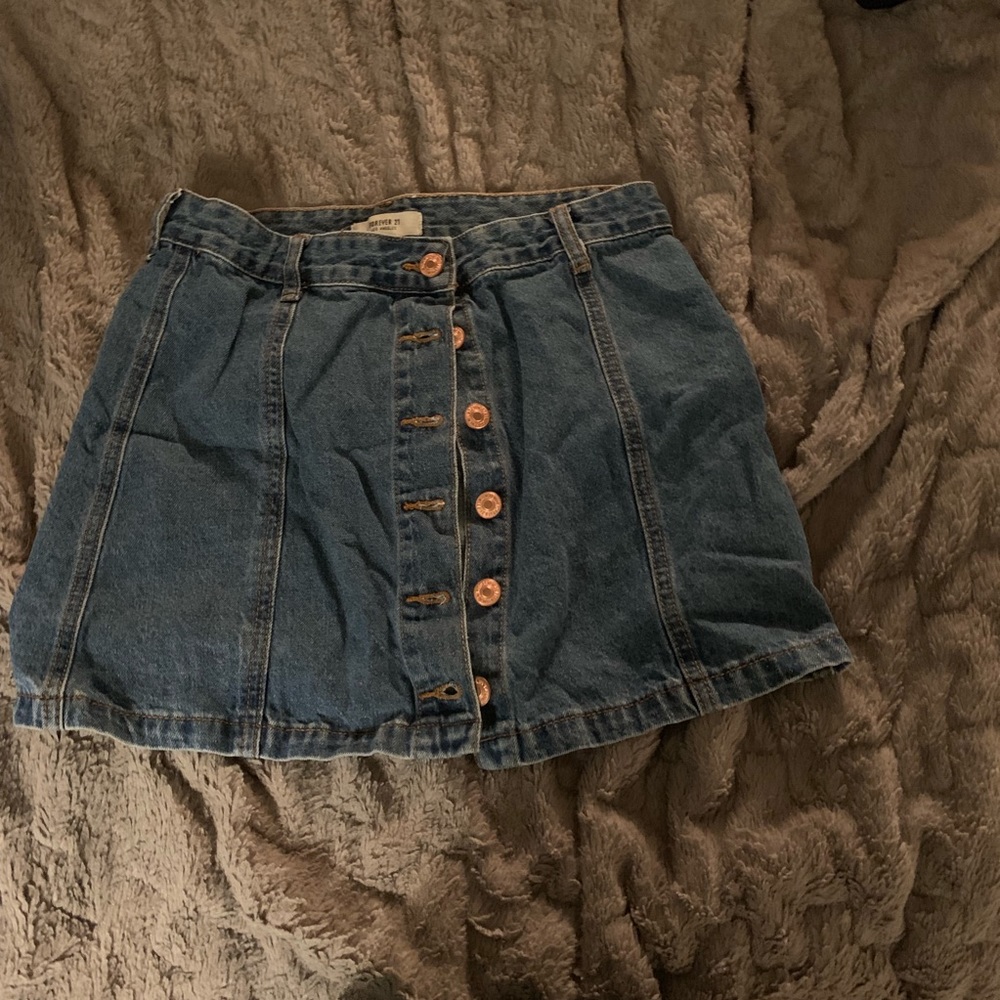 Skirt denim